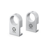 Abrazadera FZONE de aluminio para acuario, soporte estable y duradero.