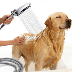 G-Promise ducha para perro con tres modos facilita baños rápidos y suaves.