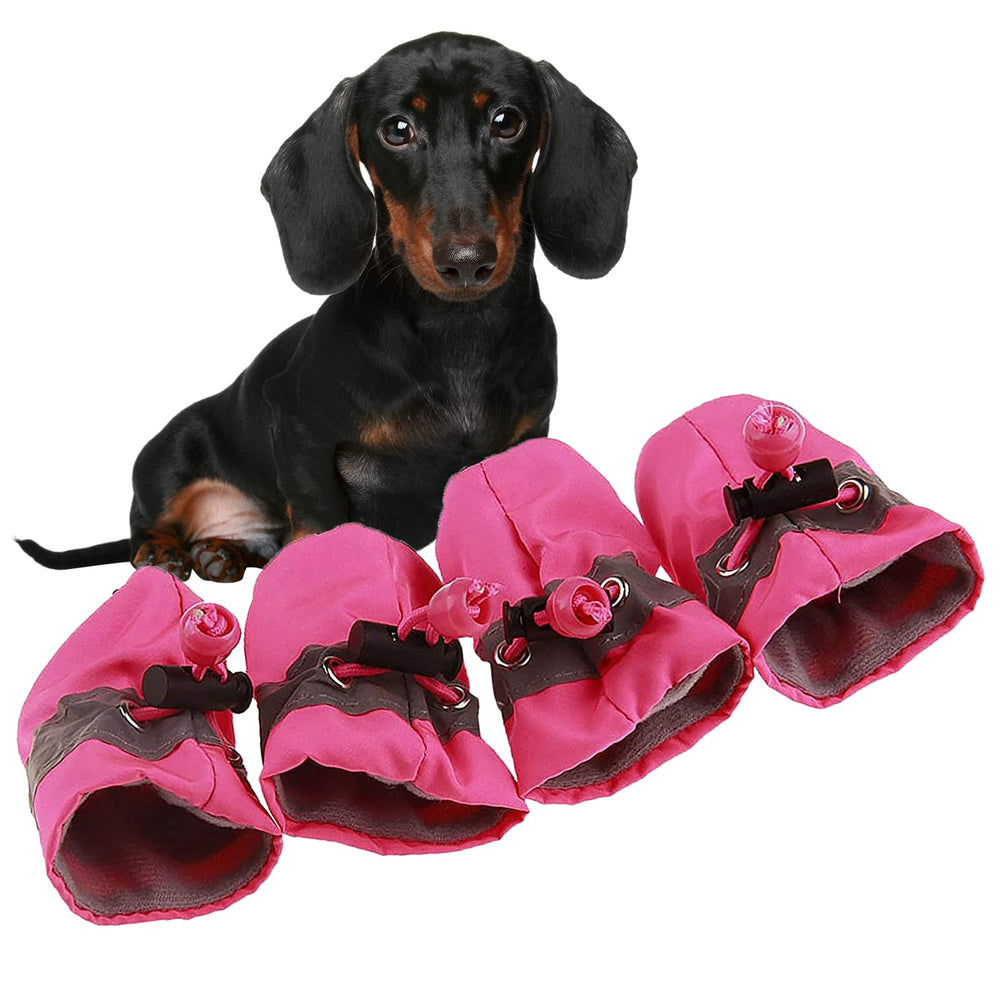 GabeFish zapato suave para perro pequeño con cierre ajustable para comodidad.