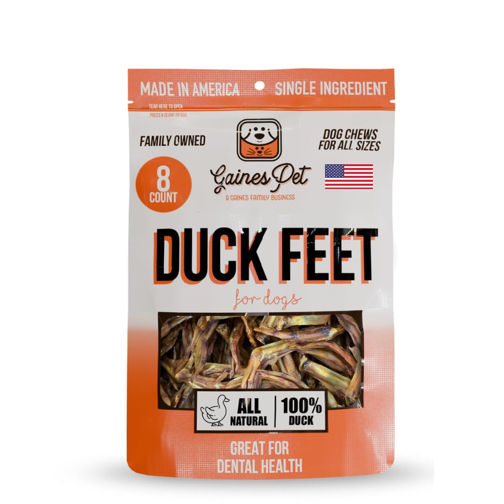 Gaines Patas de Pato para perros, envase 8 unidades: recompensa diaria natural.