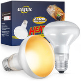 GAJUX lampara termica 75W para reptiles, crea zona cálida para descansar.