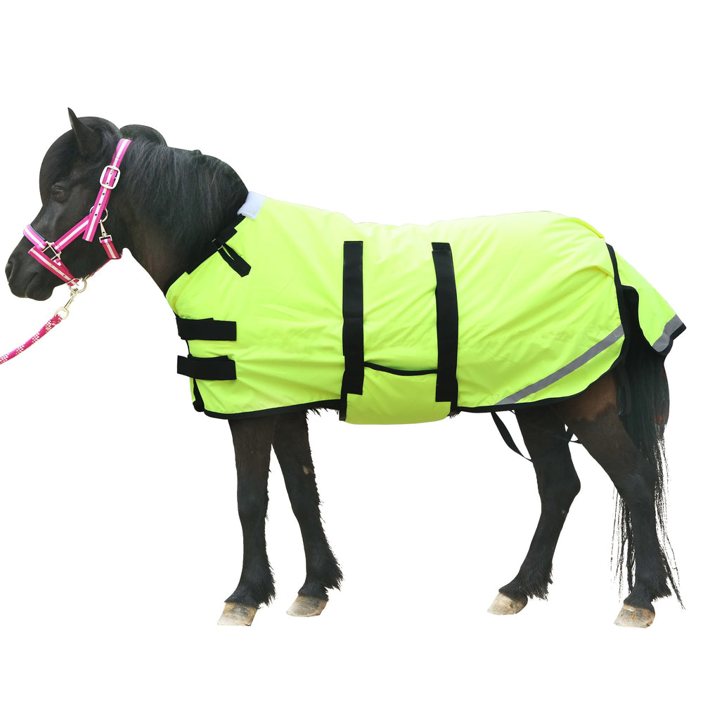 Cobertor Gallopoff para foal-potro 30-48 pulgadas protege contra lluvia y frío