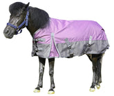 Gallopoff manta 1200D ripstop frontal con hebillas para ajuste seguro.