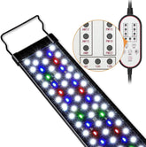 Luz Gamalta para acuario 22W en amanecer para un inicio natural.