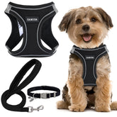 ARNÉS GAMUDA para perro pequeño con diseño paso a dentro, cómodo