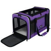 GAPZER transportín para gato de 18x11x11 pulgadas, ideal para viajes en coche.