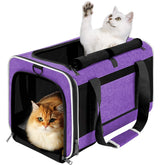 GAPZER transportín para gato grande, vista exterior, comodidad en cada viaje.