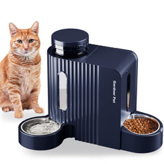 Gardner Pet alimentador por gravedad para gatos y perros, alimentación estable para varias mascotas