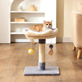 Gardner Pet árbol para gatos 20 pulgadas con percha estable para gatitos en espacios pequeños.