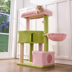 Gardner Pet arbol para gatos con postes de sisal 2.8 pulgadas para afilar uñas y juego.
