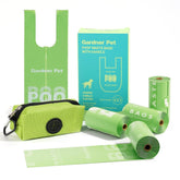 Gardner Pet bolsas con tapas para perros; uso rápido durante paseos.