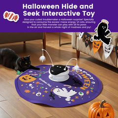 Gardner Pet Gato Juguete Bolas Rastreo: movimiento continuo para curiosidad felina.