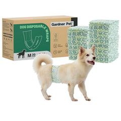 Gardner Pet panales para perro macho muestran ajuste ideal para comodidad diaria.