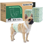 Gardner Pet pañales para perro macho con ajuste largo para mayor comodidad.