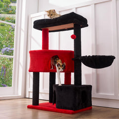 Gardner Pet torre-gato-41-pulgadas: altura para observación y juego seguro.