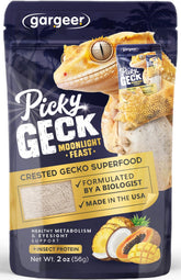 Gargeer Picky Geck Moonlight Feast, cuenco lleno, apoya energía nocturna