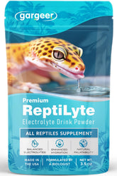 ReptiLyte de Gargeer, polvo soluble en agua para hidratar reptiles