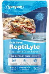 ReptiLyte de Gargeer con sabor banana miel, promueve hidratación voluntaria en reptiles