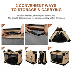 Garnpet jaula ligera para viajar, ideal para transporte cómodo.