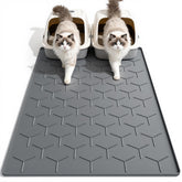 Alfombra garoo p i on para arena de gato 40x28 capturando arena y reduciendo desorden