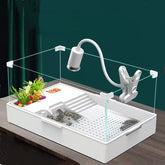 Geegoods acuario tortugas vista 360 para observar detalles con claridad