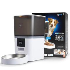 Geeni 6L alimentador con cámara para observar a tu mascota en tiempo real