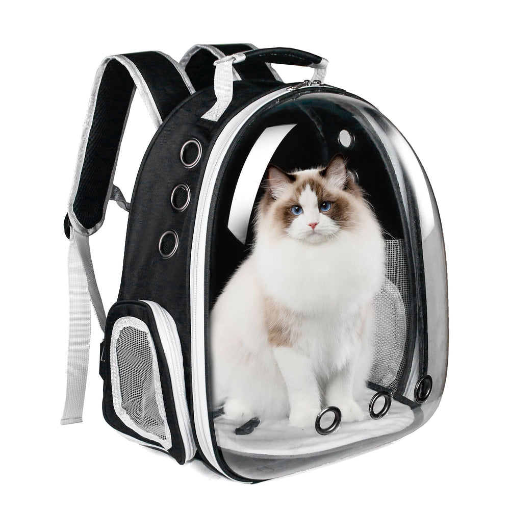 GeerDuo mochila para gato con ventilación múltiple para aire cómodo