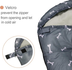 GeerDuo saco dormir para perro, diseño plegable y ligero para viajar.
