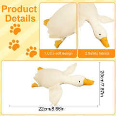 Pato blanco de Generic con costuras dobles para mayor durabilidad.