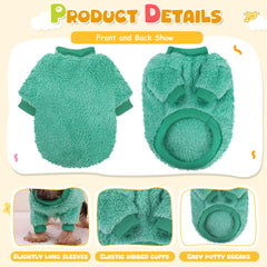 Sudadera teacup turquesa XL de Generic, cálida para salidas nocturnas.