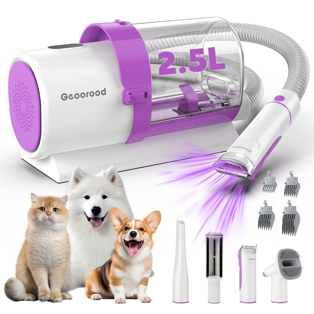 Geoorood kit-peluquería-perro-4-en-1 para arreglo estético en casa