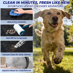 Geotick extensor de suelo duro ofrece más espacio para perros grandes.