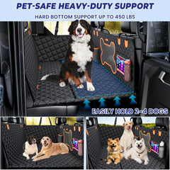 Geotick hamaca para perros mantiene al animal seguro durante el viaje.