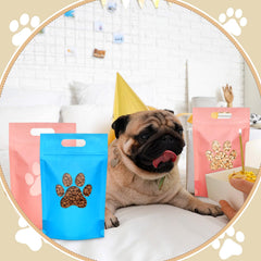 Bolsas de golosinas para perros con cierre firme para conservar frescura.