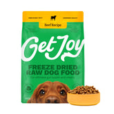 Get Joy carne de res liofilizada en tazón para perros, apoya la digestión