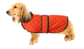 Casaca Geyecete para dachshund: capa exterior impermeable para paseos invernales