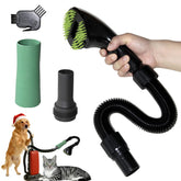 Cepillo de acicalamiento Gforest con aspiradora para eliminar pelos de mascotas
