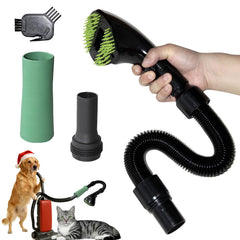 Cepillo de acicalamiento Gforest con aspiradora para eliminar pelos de mascotas