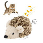 Gigwi erizo interactivo para gatos, movimiento realista y sonido para estimular la caza