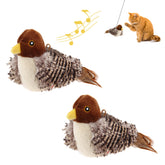 Gigwi pajaro interactivo para gatos con sonido estimulante.