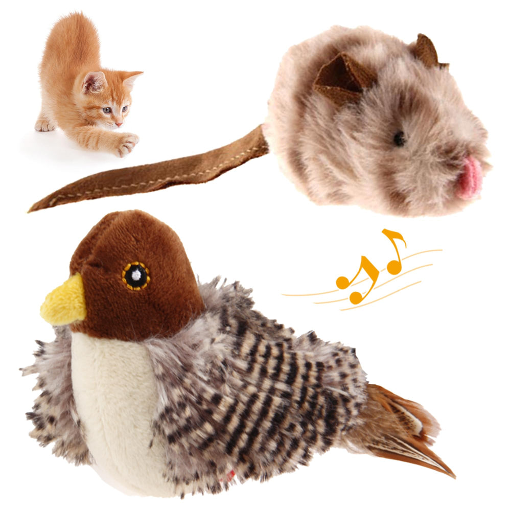 Gigwi pajaro trinado: juguete para gato que invita a perseguir