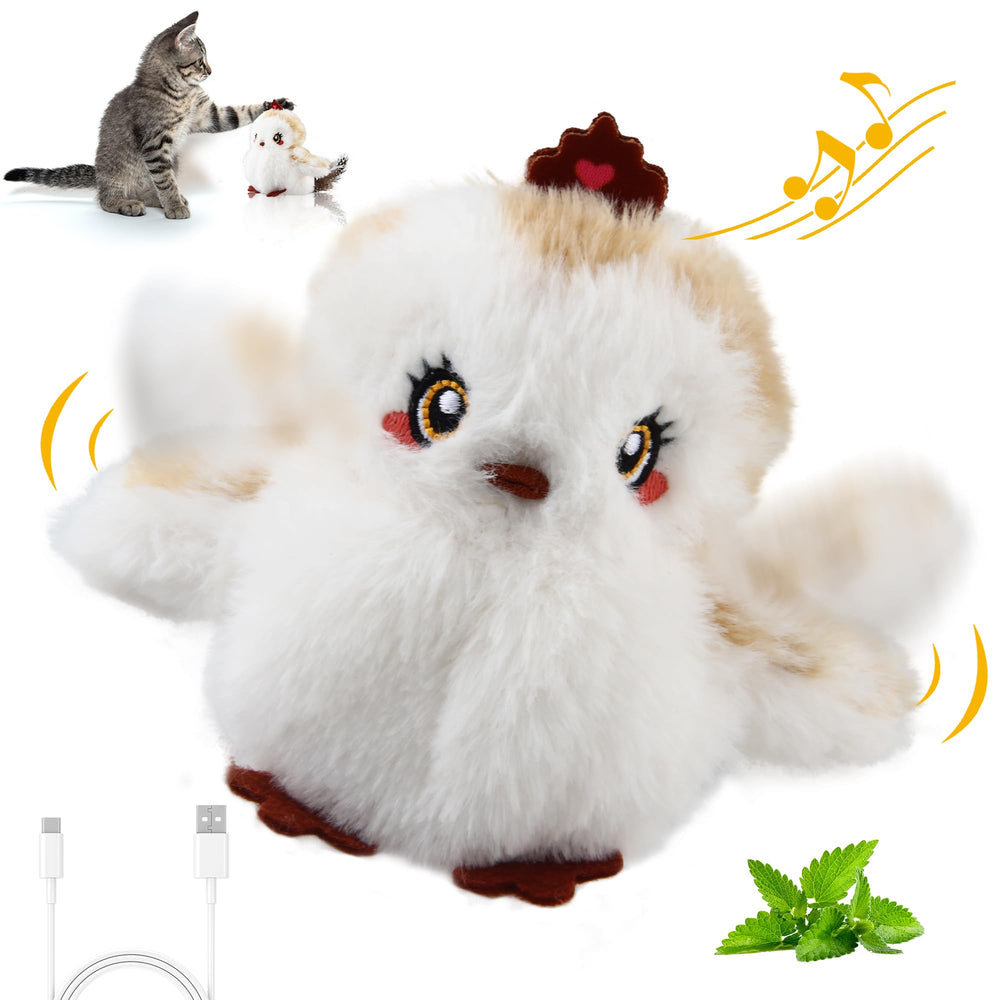 Gigwi Príncipe Birdie de perfil frontal, diseño realista para juego intrigante.