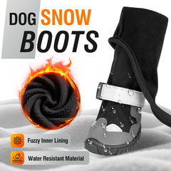 Botas impermeables Giiyoe para perros mantienen patas secas en salpicaduras