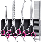 Tijeras Gimars 6 en 1 con corte preciso para mascotas.