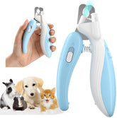 Ginalaia corta uñas para gato y perro con luz, facilita ver la linea de sangre.