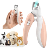 Corta uñas Ginalaia para perros con luz, facilita un corte seguro.