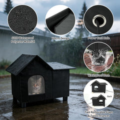 GINDOOR cama calefactable para gatos con temperatura estable.