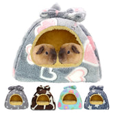 Cama para cobaya GINIDEAR nido cálido para descanso cómodo.