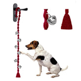 Campana de puerta Ginidear ajustable para entrenar perros y avisar cuando necesitan salir.
