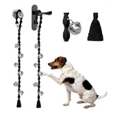 Ginidear campanillas para perro exterior, sonido claro para avisar al salir.